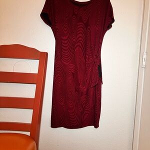 Elegant Red Women's Dress